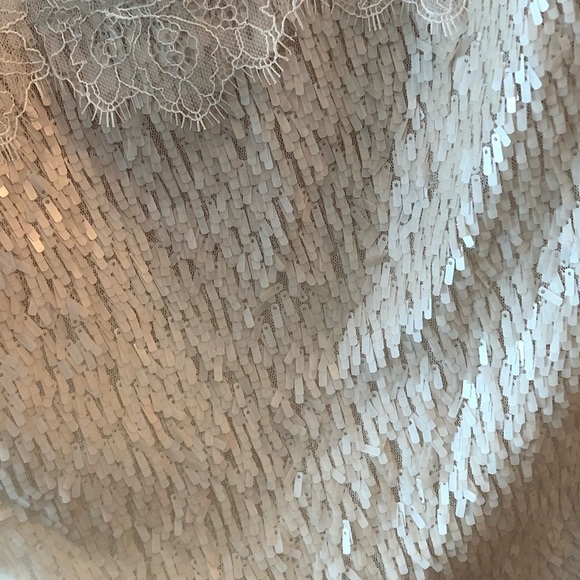 BCBGMAXAZRIA Cristal Mixed Sequin Pencil Skirt - Picture 5 of 16